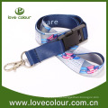 Lanyard de luxo para a promoção com fivela de metal